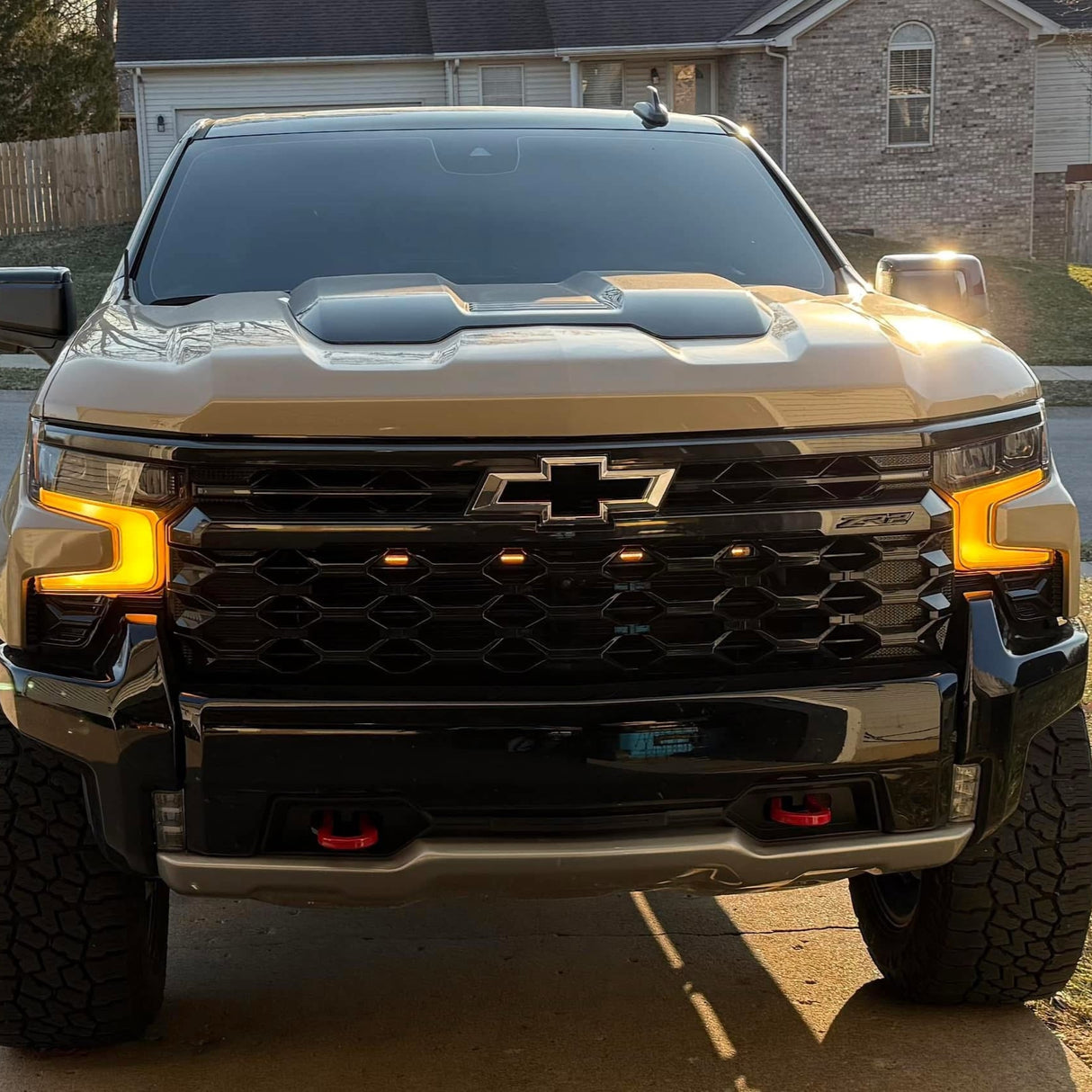 2022+ Chevy Silverado 1500 Amber DRL Headlight Harness Kit