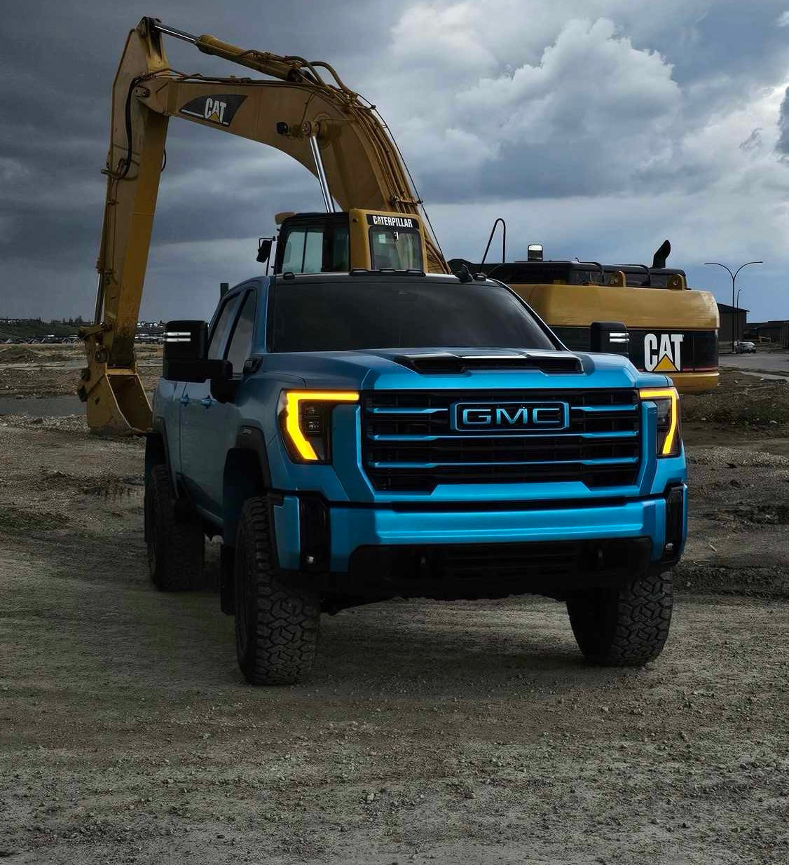 2024-2026+ GMC Sierra HD 2500/3500 Amber DRL Headlight Harness Kit