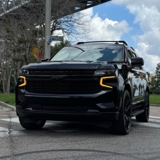 2021-2024 Chevy Tahoe Suburban Amber DRL Headlight Harness Kit