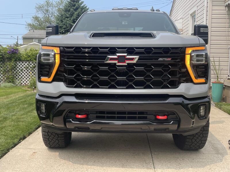 2024+ Chevy Silverado HD 2500/3500 Amber DRL Headlight Harness Kit