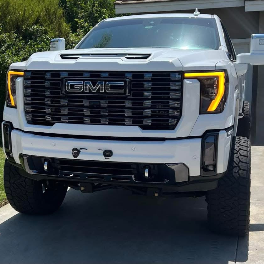 2024-2026+ GMC Sierra HD 2500/3500 Amber DRL Headlight Harness Kit