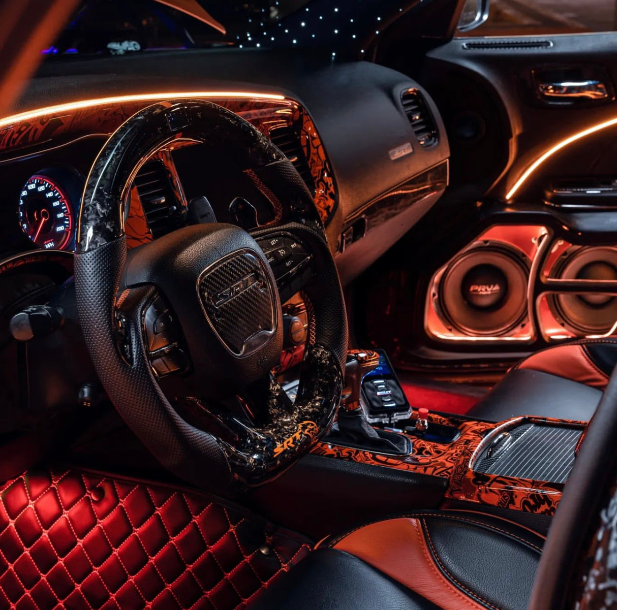 Flow Series LED Interior Dash Trim Ambient Lighting + Footwell Lighting Kit - AutoLEDTech.com