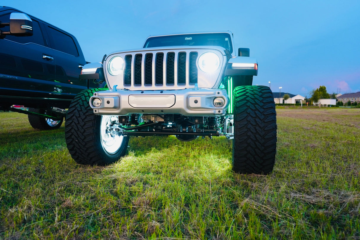 Jeep Wrangler Gladiator LED Fender Arch Lights Kit - AutoLEDTech.com