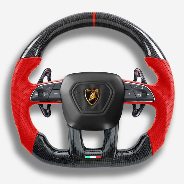 2018-2025+ Lamborghini Urus Custom Carbon Fiber Steering Wheel