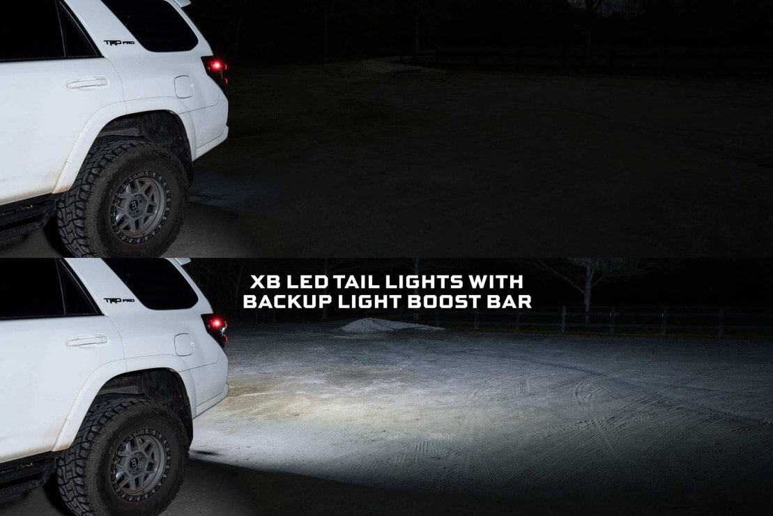 2010-2024 Toyota 4Runner Red Smoked LED Tail Lights - AutoLEDTech.com