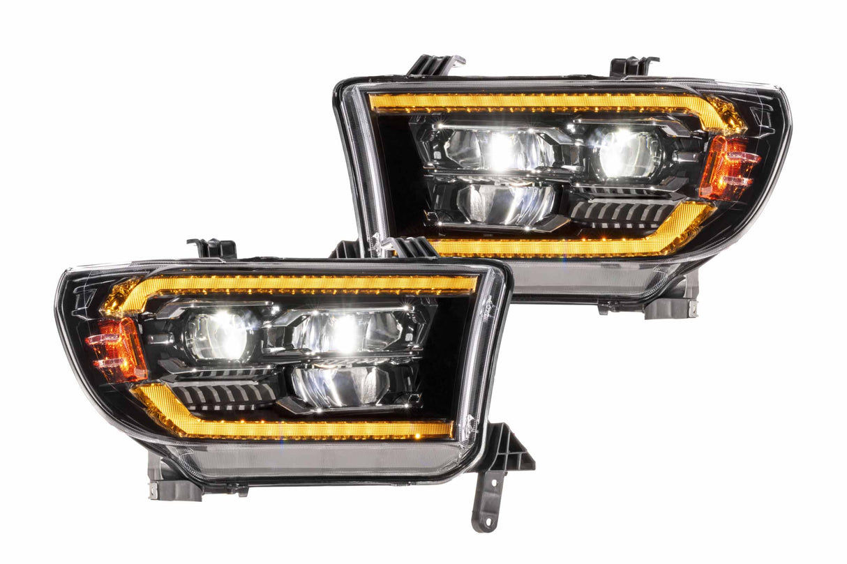 2007-2013 Toyota Tundra 2008-2017 Sequoia XB EVO LED DRL Headlights - AutoLEDTech.com