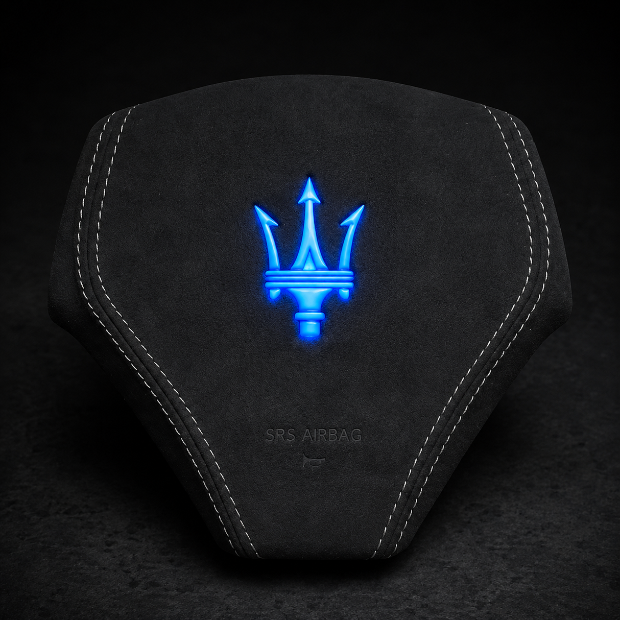 Maserati RGB LED Custom Airbag Cover - AutoLEDTech.com