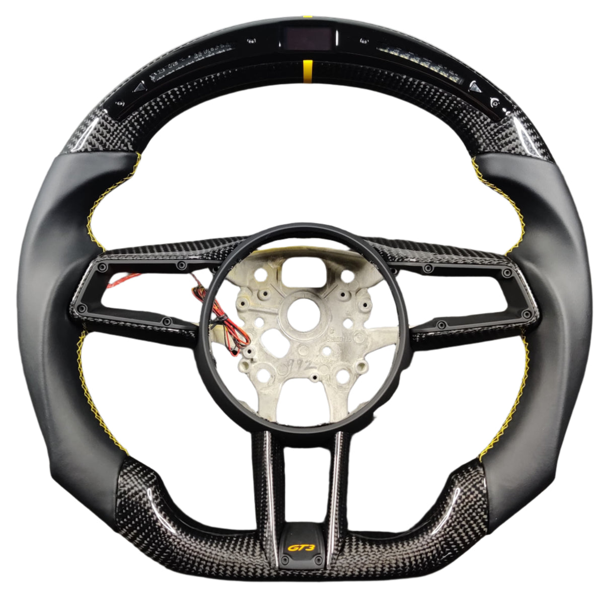 Mclaren 720S 765LT Custom Carbon Fiber Steering Wheel - AutoLEDTech.com