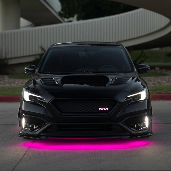 2000-2024 WRX RGBW Flow Series LED Badge Emblem - Lit Logos