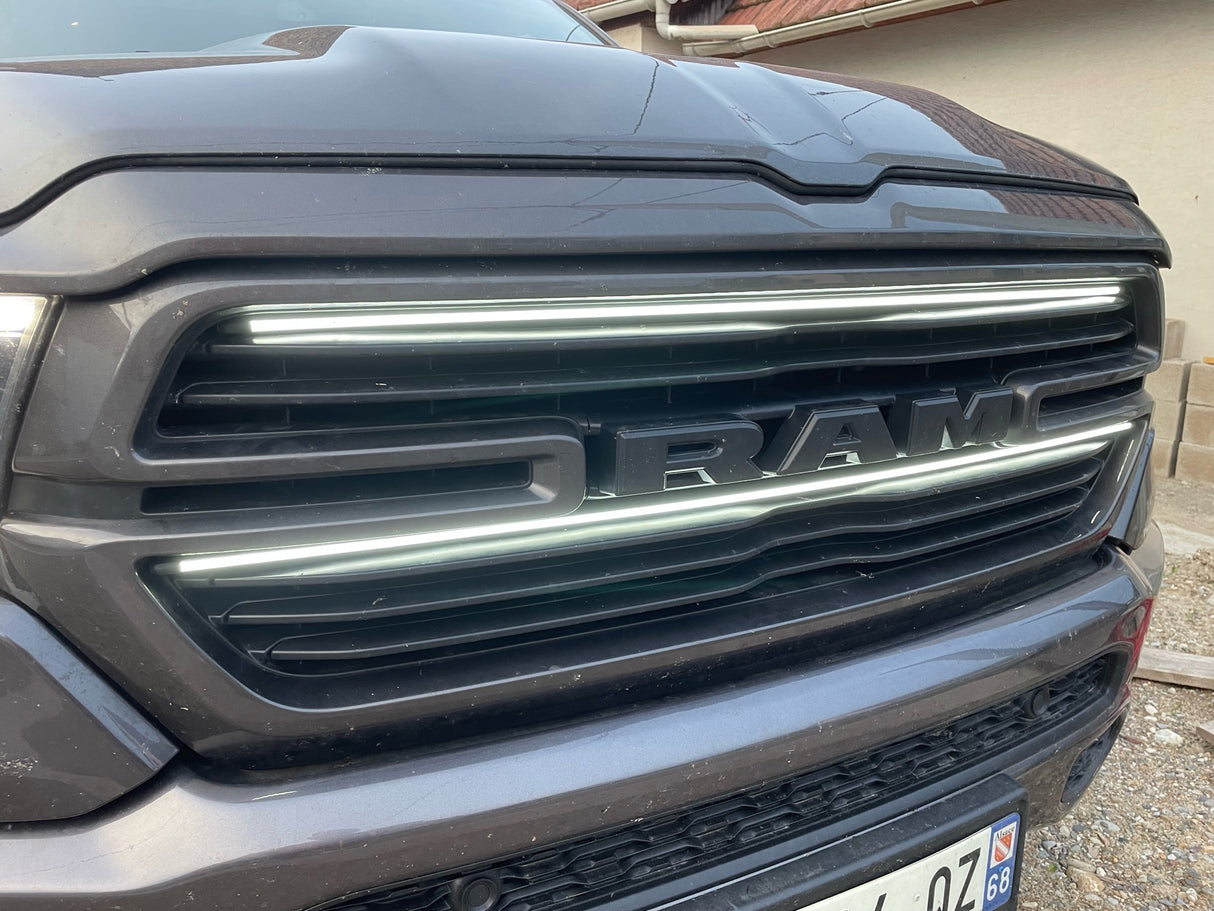 2019-2024 Ram 1500 Laramie LED Grill Accent Lights Bar Kit