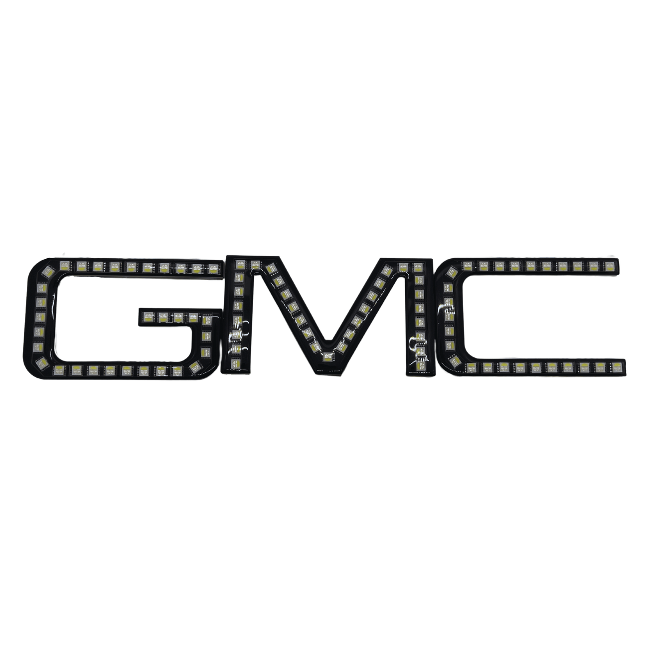 2007-2026+ GMC Sierra Yukon Canyon Illuminated RGBW LED Badge Emblem Logo