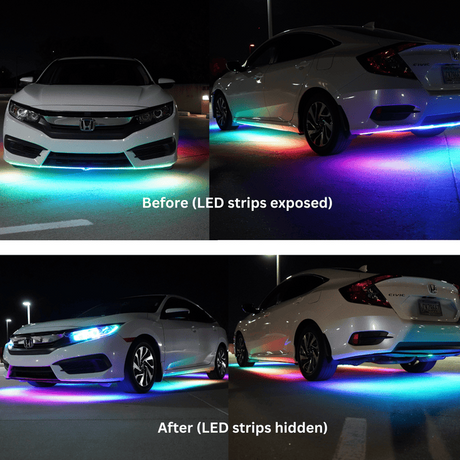 Underbody LED Strip Hiding Kit