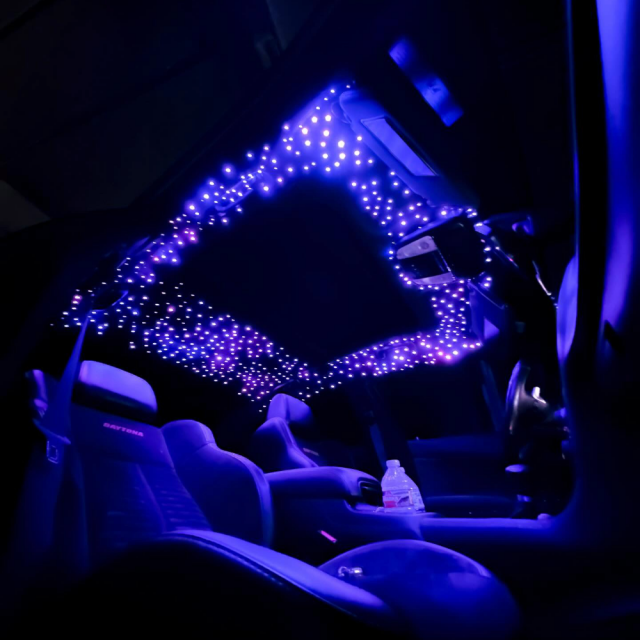 RGBW LED SHOOTING STAR Starlight Headliner Roof Kit - AutoLEDTech.com