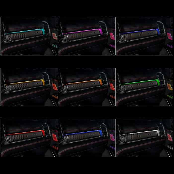 2019-2024 RAM RGB LED Interior Ambient Lighting Conversion Kit - AutoLEDTech.com