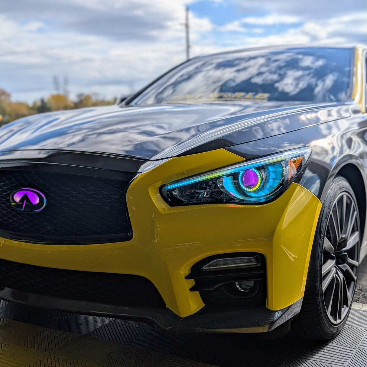 2014-2024 Infiniti Q50 RGBW Flow Series LED DRL Boards