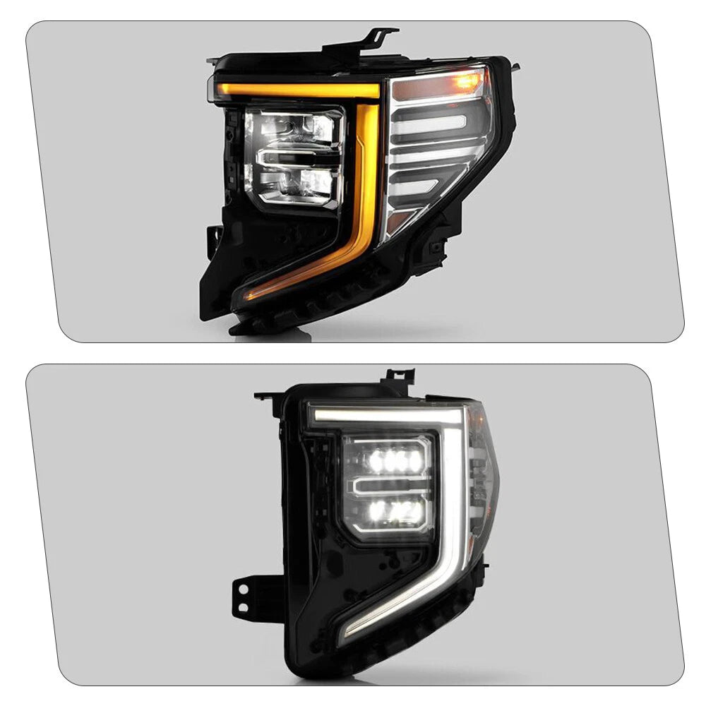 2019-2021 to 22+ GMC Sierra 1500 LED Headlight Conversion Harness Kit