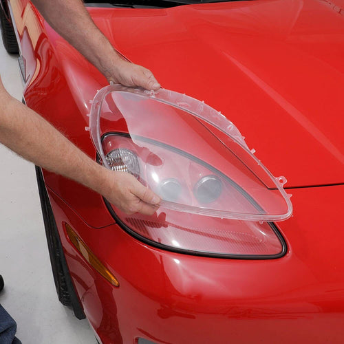 2005-2013 Chevrolet C6 Corvette Headlight Lens Covers Left LH Right RH (Pair)