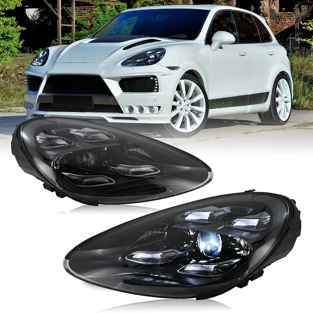 2011-2018 Porsche Cayenne 958 Matrix LED DRL Projector Headlights