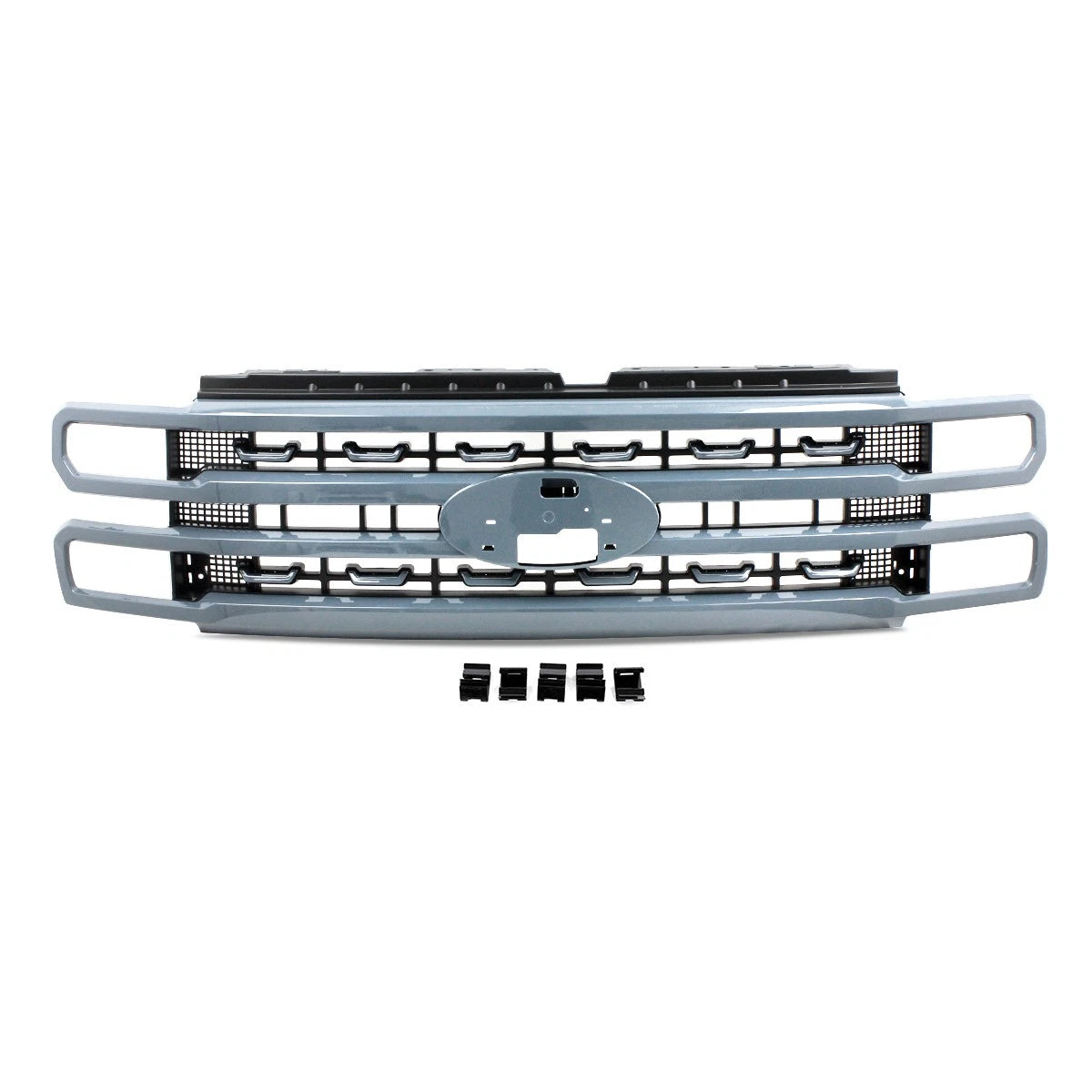 2023-2027+ Ford Super Duty F250/F350 Platinum Grill - AutoLEDTech.com