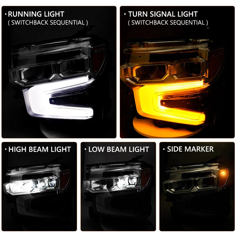 2022-2026+ Chevy Silverado 1500 LED Headlight Conversion Harness Kit