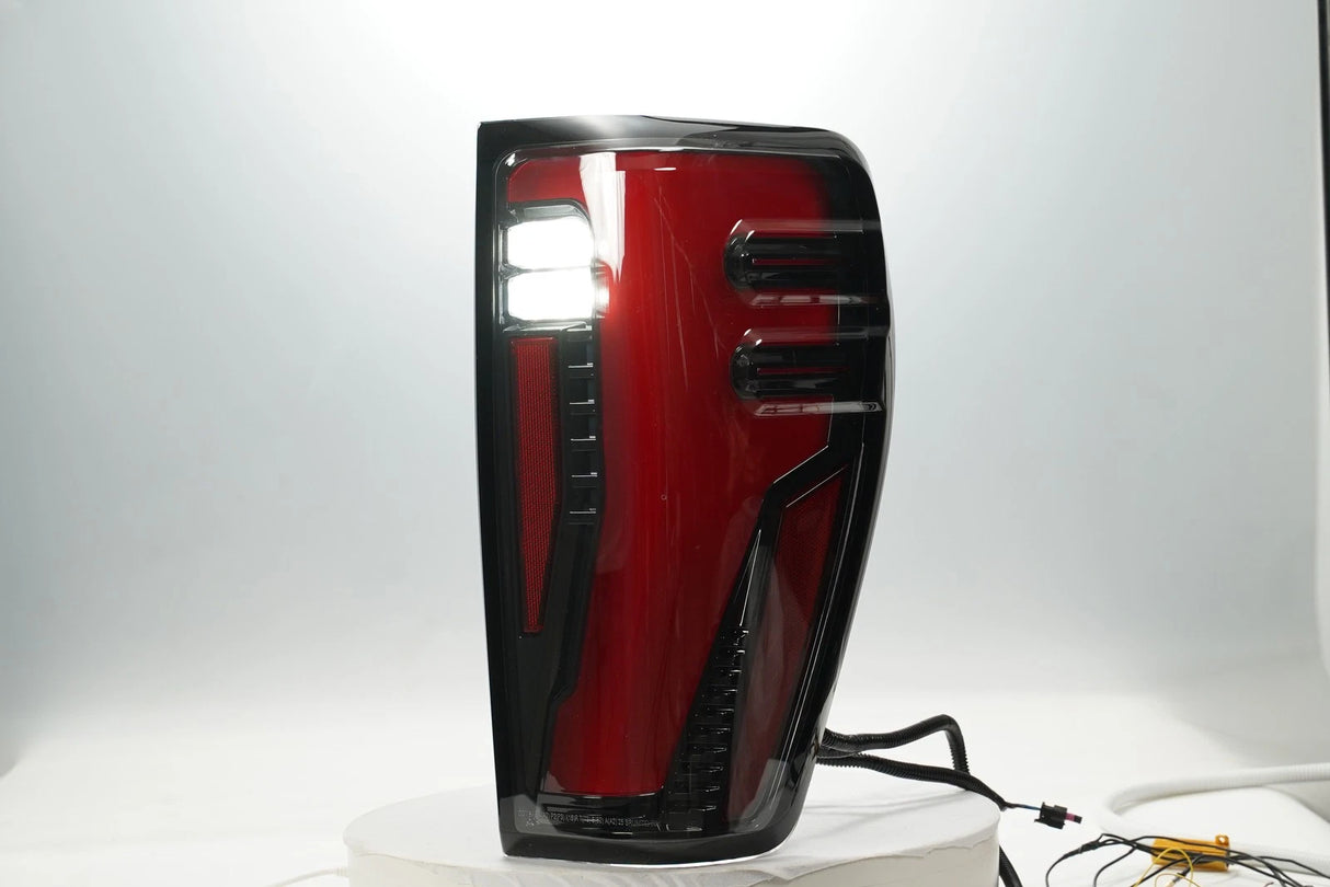 2019-2026 GMC Sierra 2024+ HD Style LED Tail Lights - AutoLEDTech.com