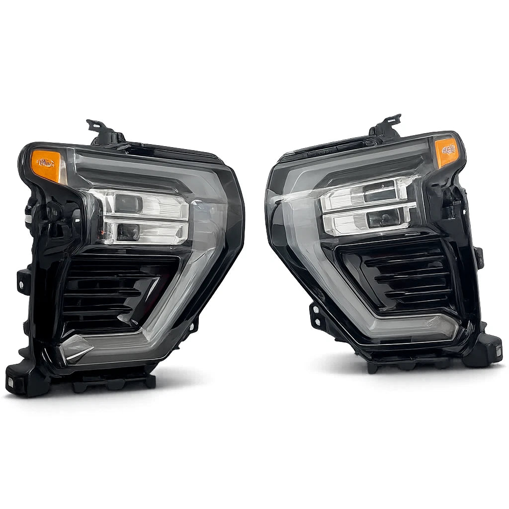 2024-2027+ Chevy Silverado HD 2500 LED Headlight Conversion Harness Kit (Pair) - AutoLEDTech.com