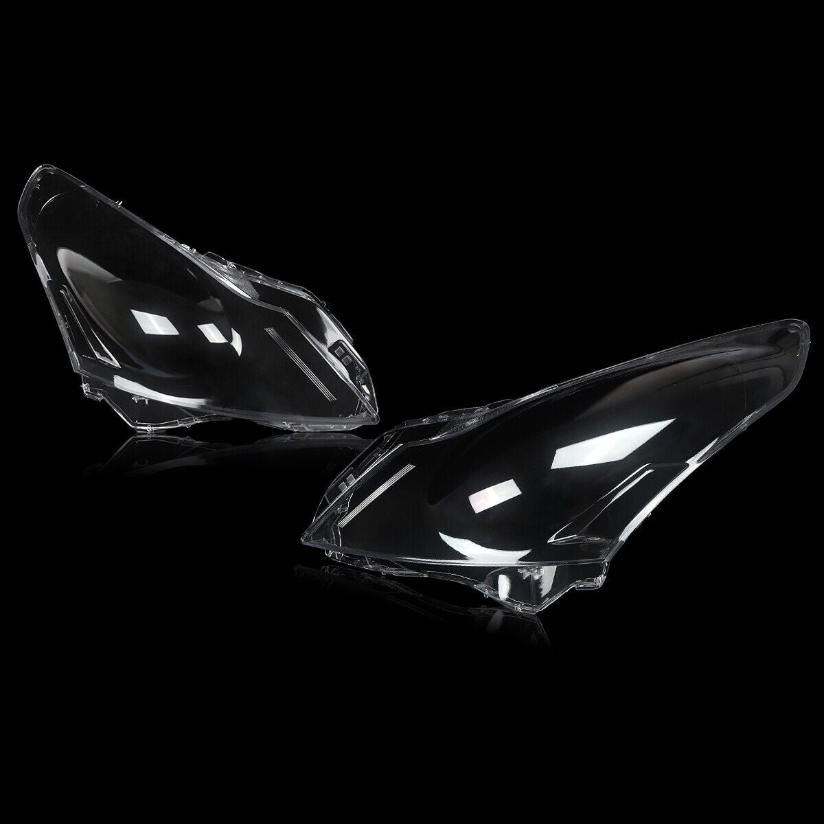 2010-2015 Infiniti G37 G25 Q40 Sedan Headlight Lens Covers Left LH Right RH (Pair)