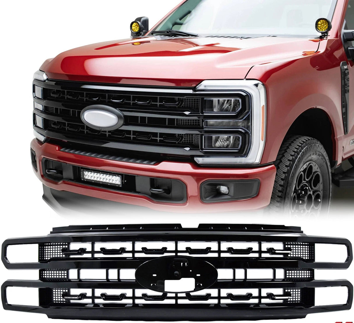 2023-2026+ Ford Super Duty F250/F350 Platinum Grill