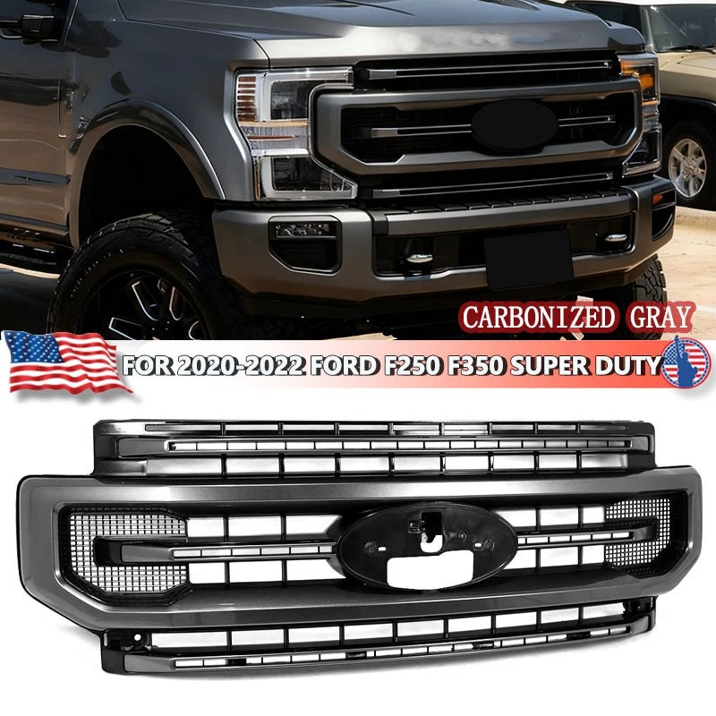 2020-2022 Ford Super Duty F250/F350 Platinum Grill - AutoLEDTech.com