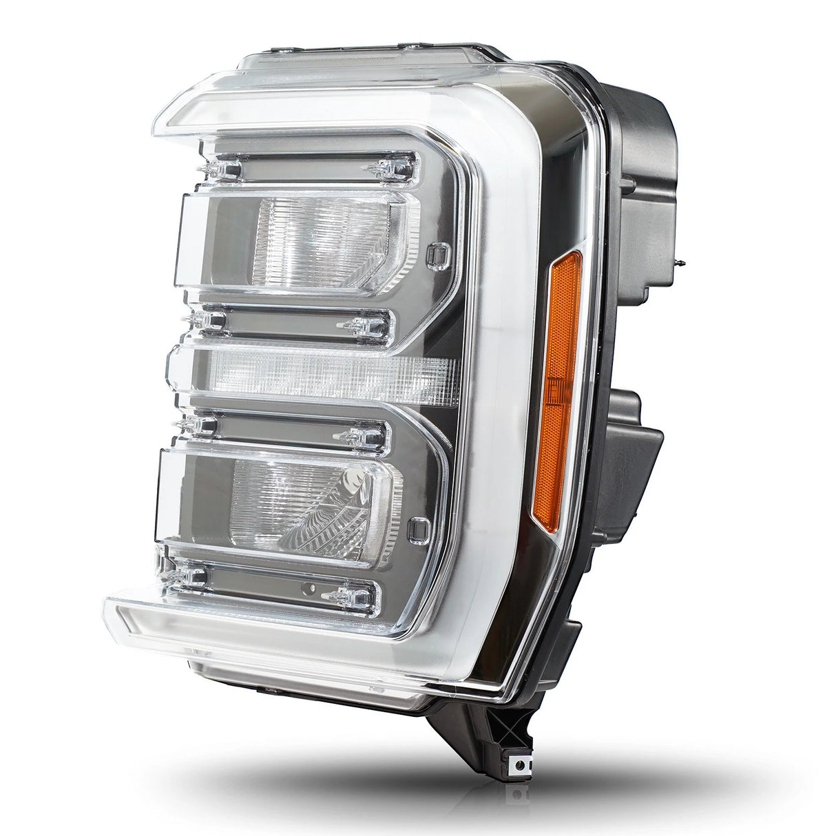 2023-2027+ Ford Super Duty Halogen to LED Headlight Conversion + Harness Kit - AutoLEDTech.com
