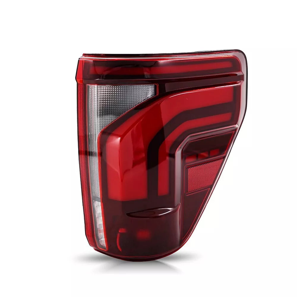 2021-2026 Ford F150 & Raptor Red/Smoked 24+ Style LED Tail Lights - Fits all models