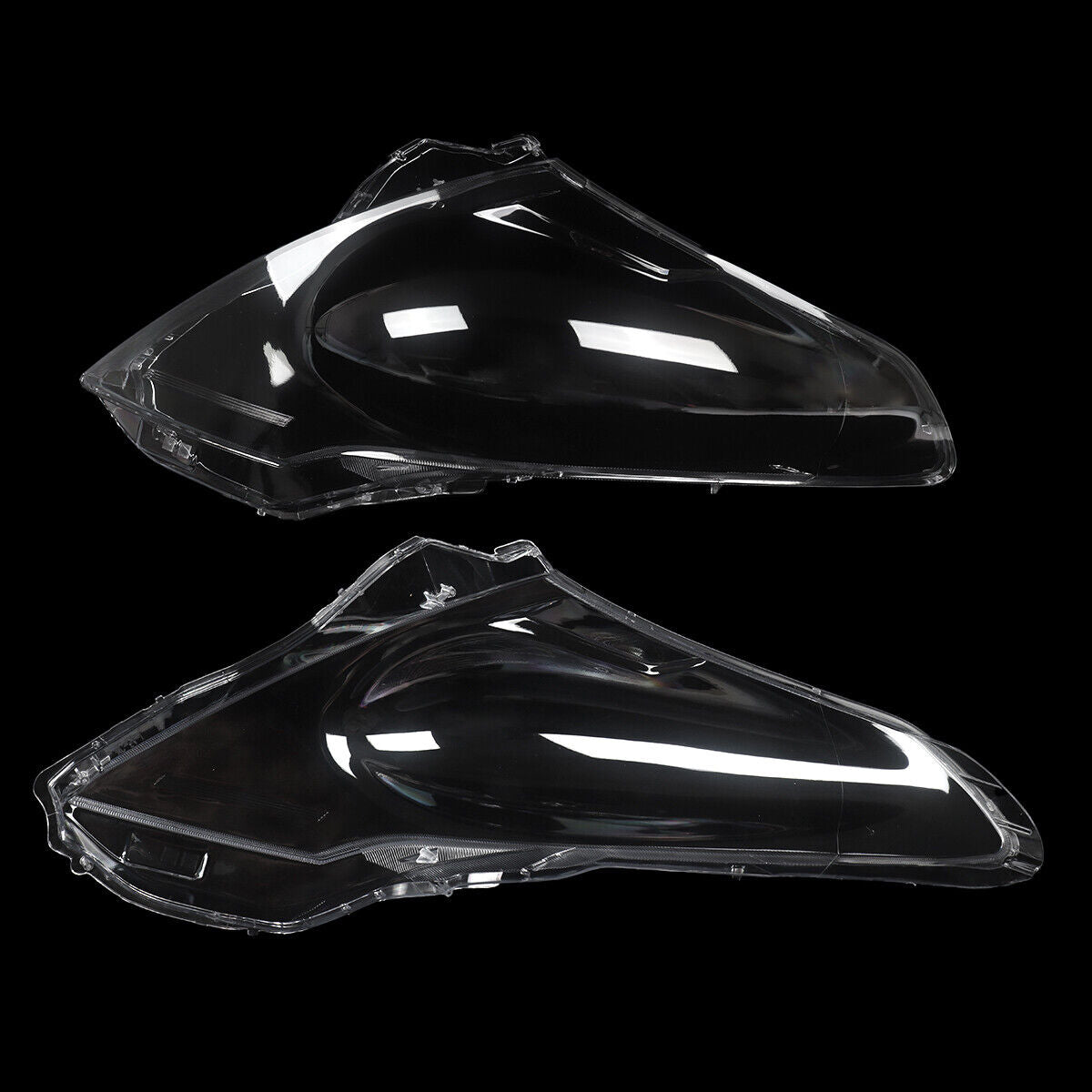 2010-2015 Infiniti G37 G25 Q40 Sedan Headlight Lens Covers Left LH Right RH (Pair)