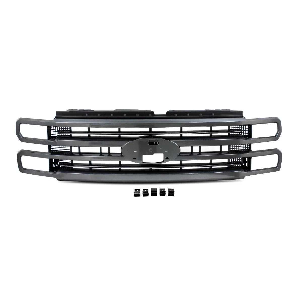 2023-2027+ Ford Super Duty F250/F350 Platinum Grill - AutoLEDTech.com