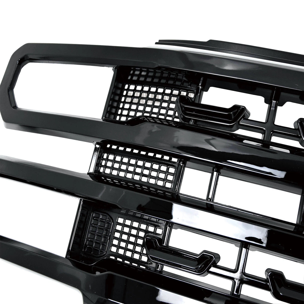 2023-2026+ Ford Super Duty F250/F350 Platinum Grill - AutoLEDTech.com