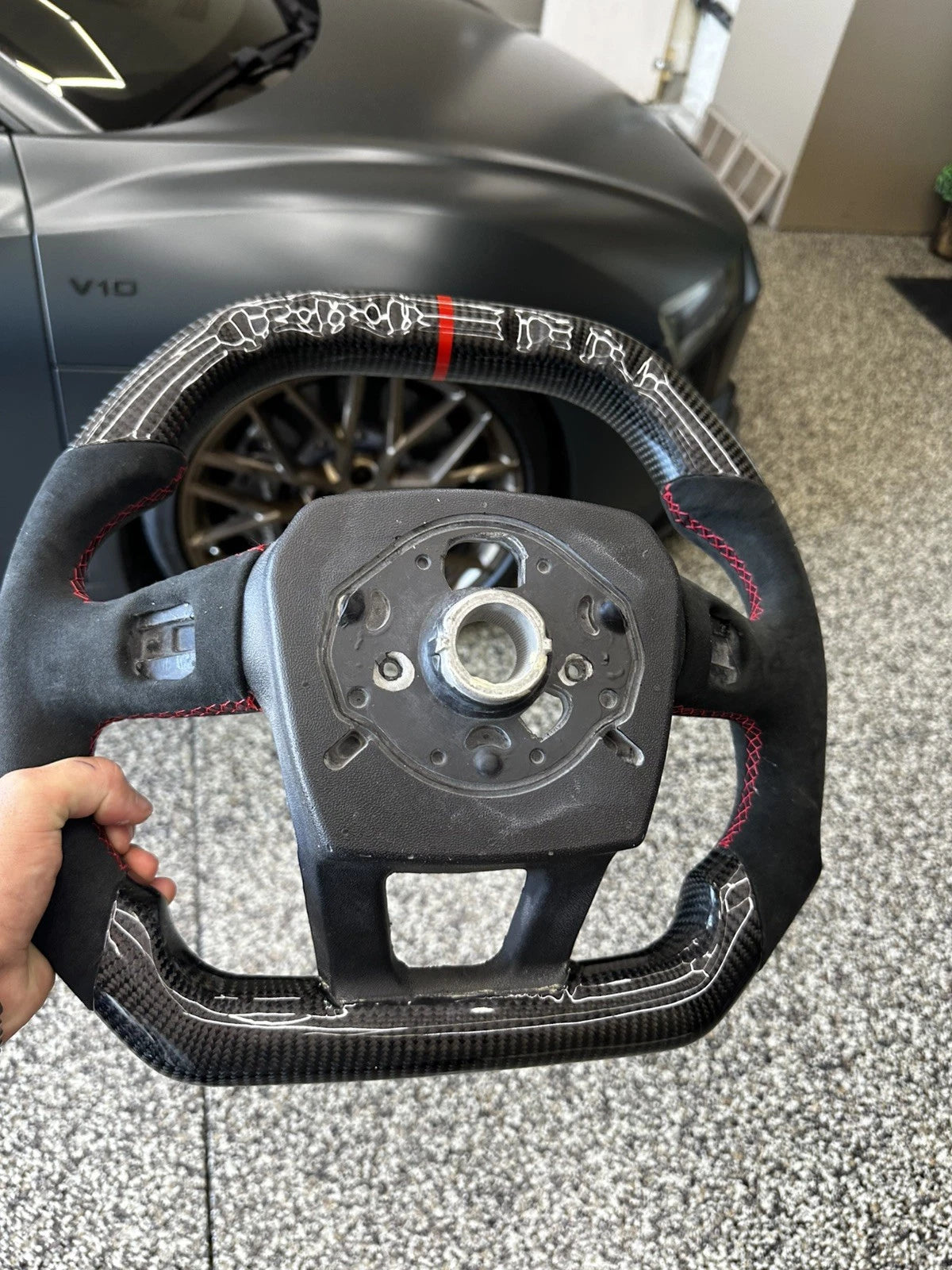Lamborghini Urus Custom Carbon Fiber Steering Wheel - IN STOCK