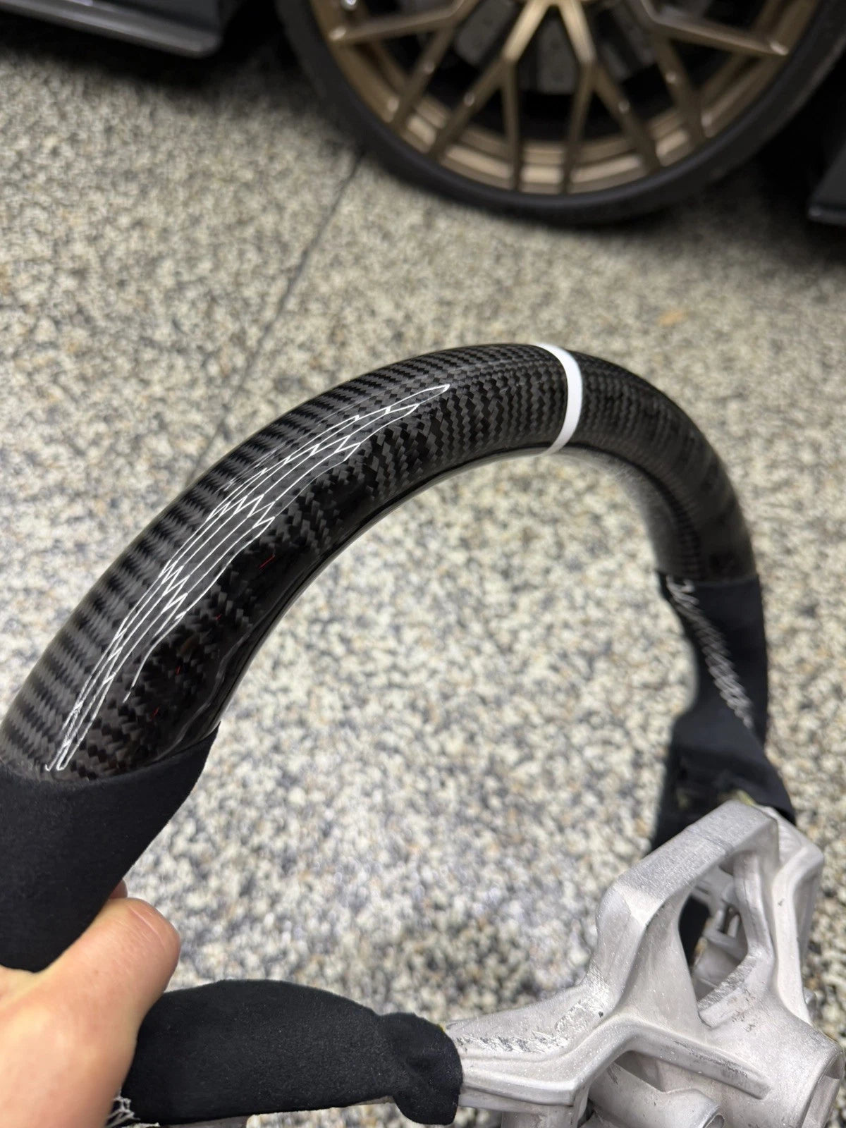 2015-2023 Ford Mustang Carbon Fiber Steering Wheel - IN STOCK