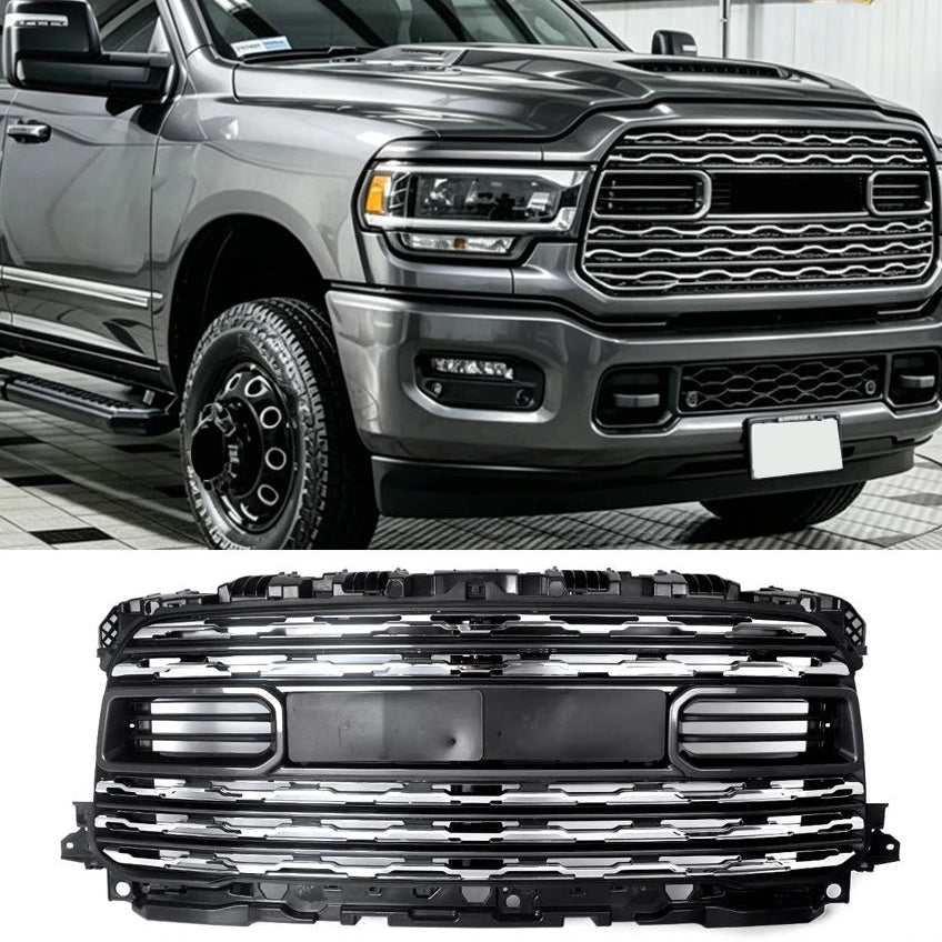 2019-2024 Ram 2500 3500 HD Painted Limited Grill - AutoLEDTech.com