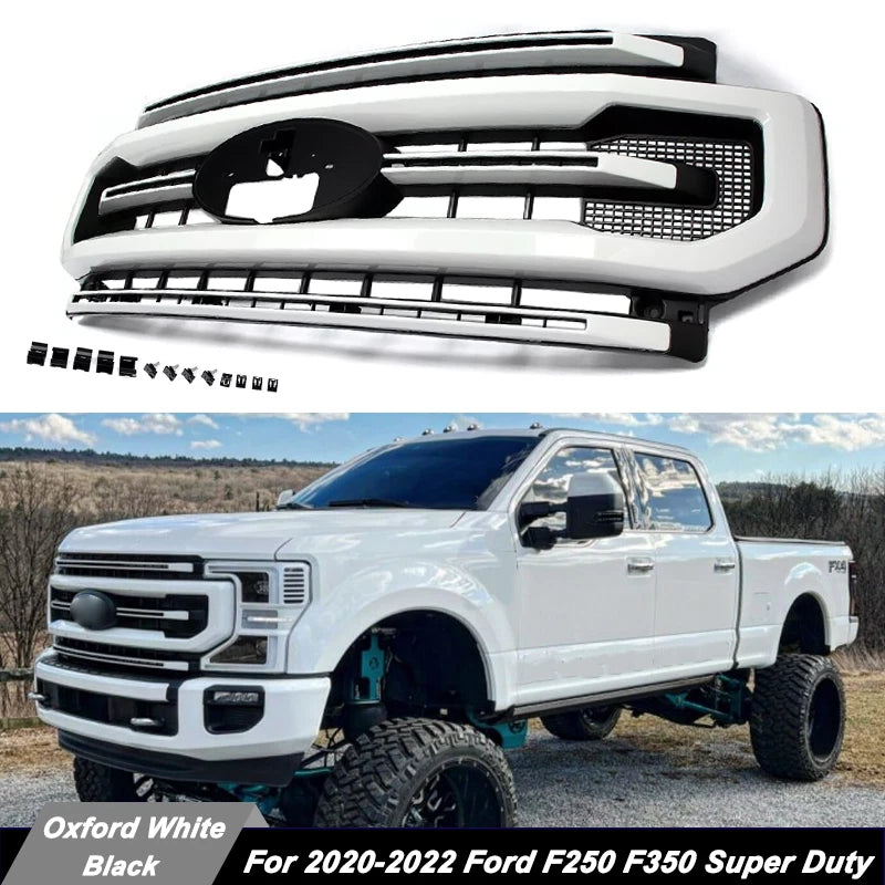 2020-2022 Ford Super Duty F250/F350 Platinum Grill - AutoLEDTech.com