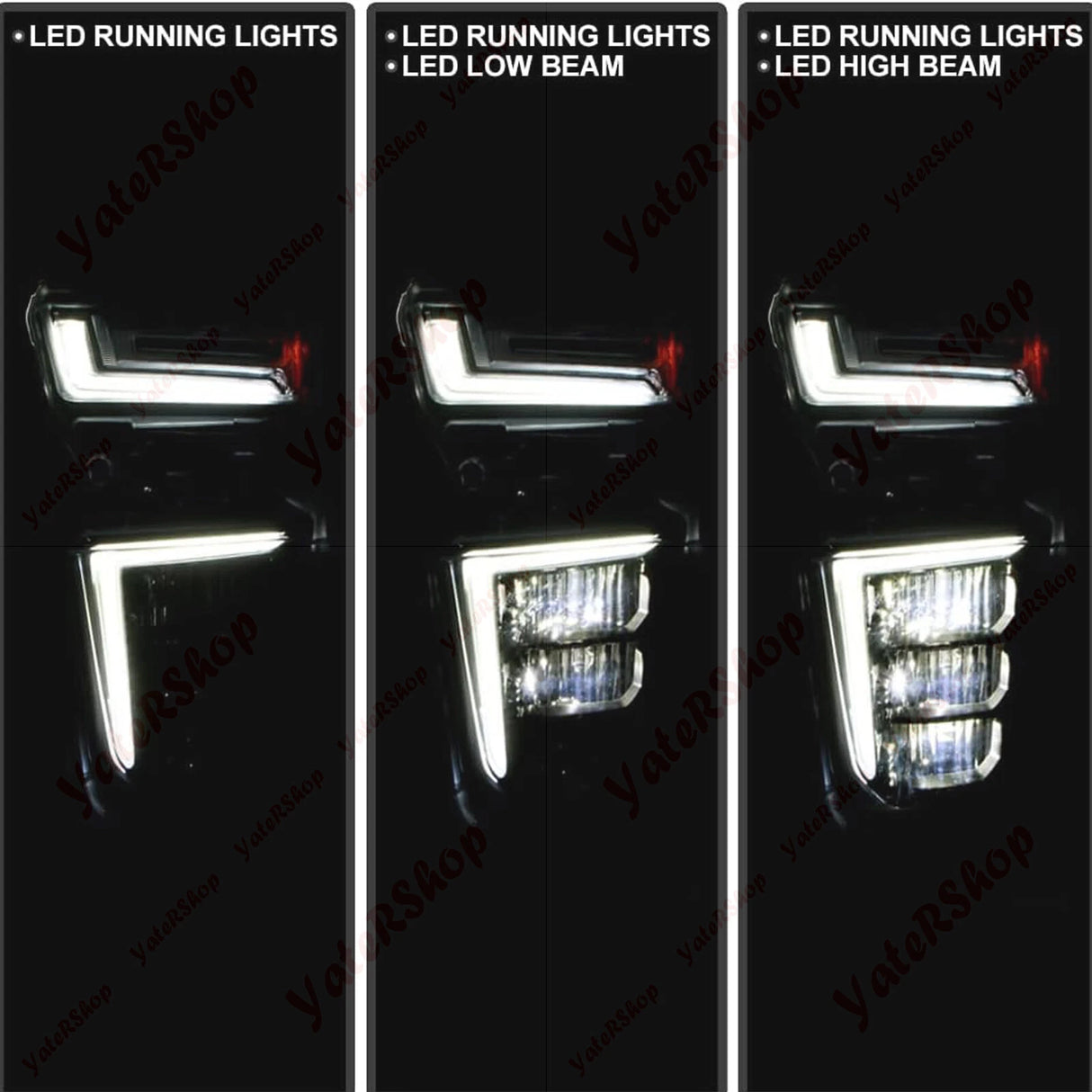 2020-2023 Chevy Silverado HD 2500 LED Headlight Conversion Harness Kit (Pair)