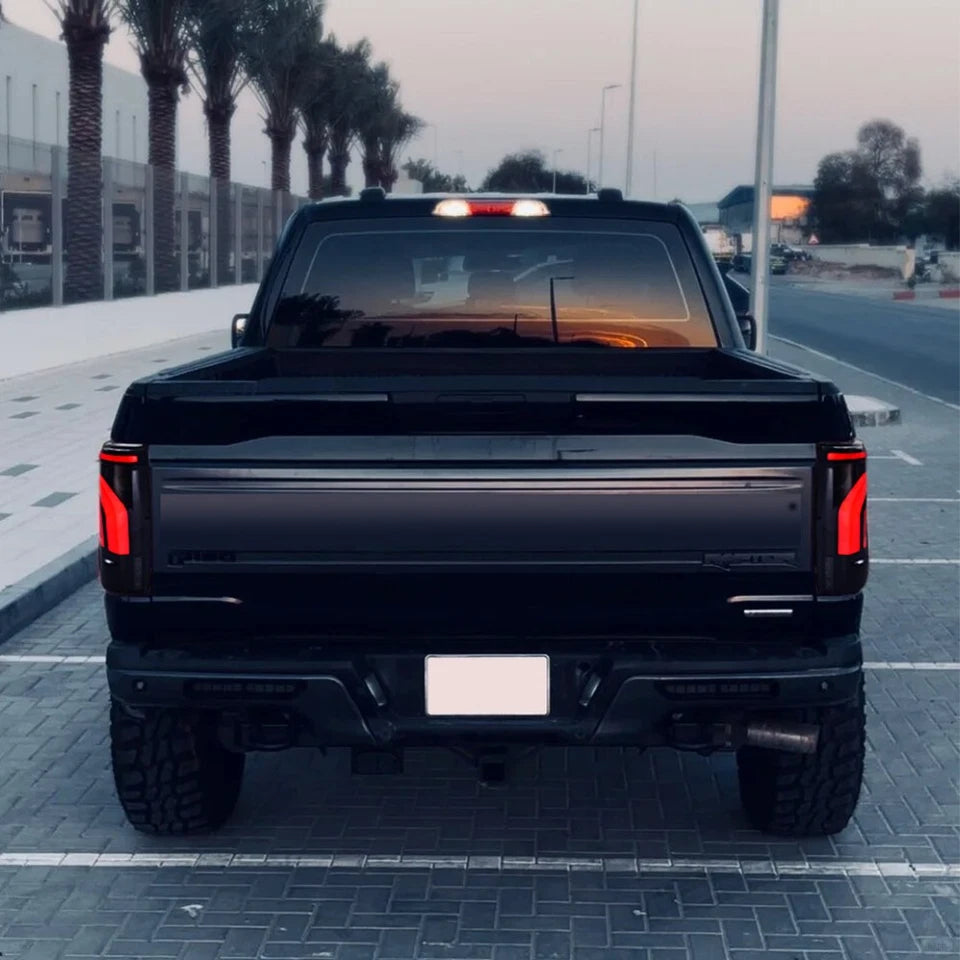 2021-2026 Ford F150 & Raptor Red/Smoked 24+ Style LED Tail Lights - Fits all models