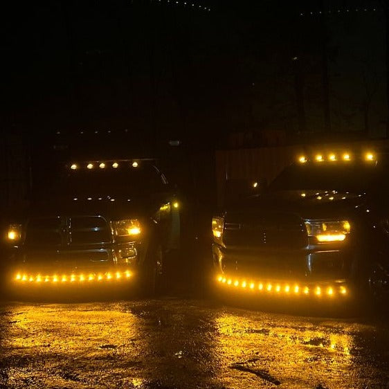 Semi Truck LED Bumper Accent Running Lights Kit - AutoLEDTech.com