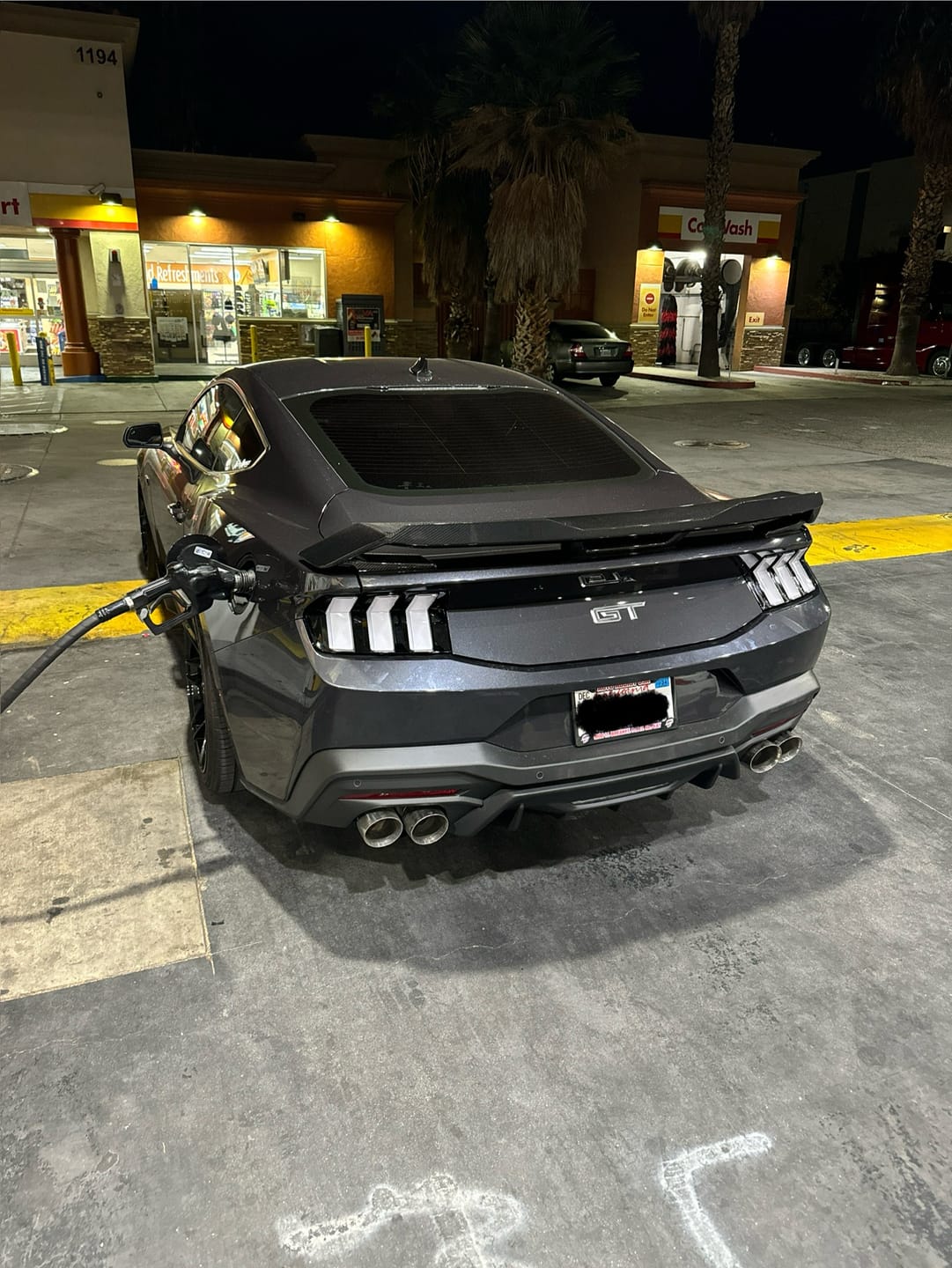 2024-2026 Ford Mustang S650 Smoked Euro Style LED Tail Lights