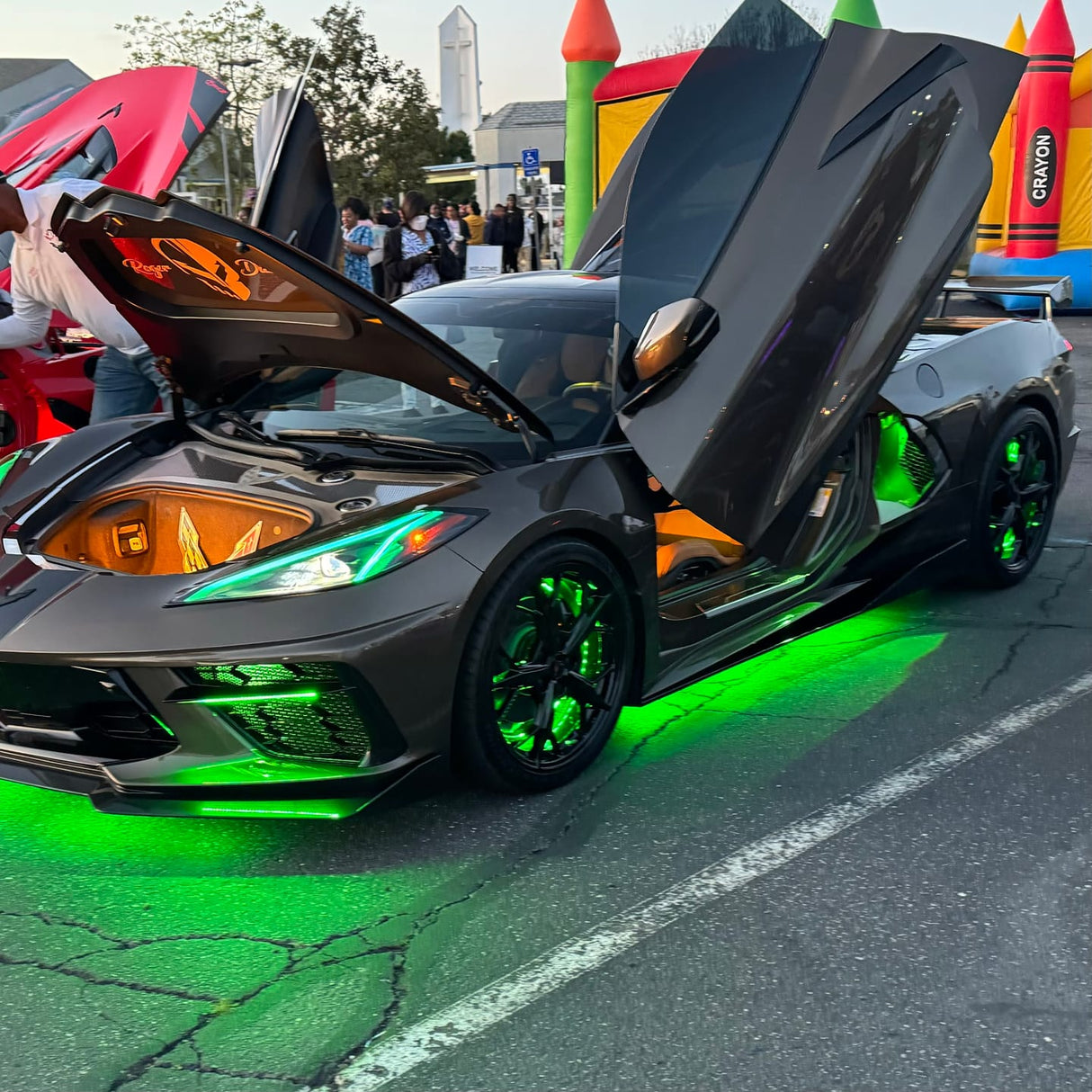 2020-2026+ Chevy C8 Corvette RGBW +A LED DRL Boards Kit - AutoLEDTech.com