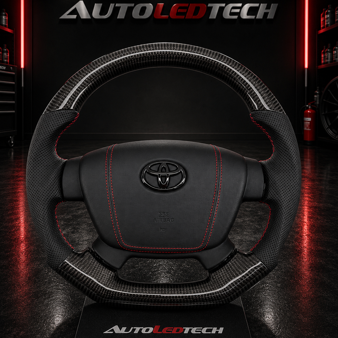 2007-2013 Toyota Tundra Sequoia Custom Carbon Fiber Steering Wheel