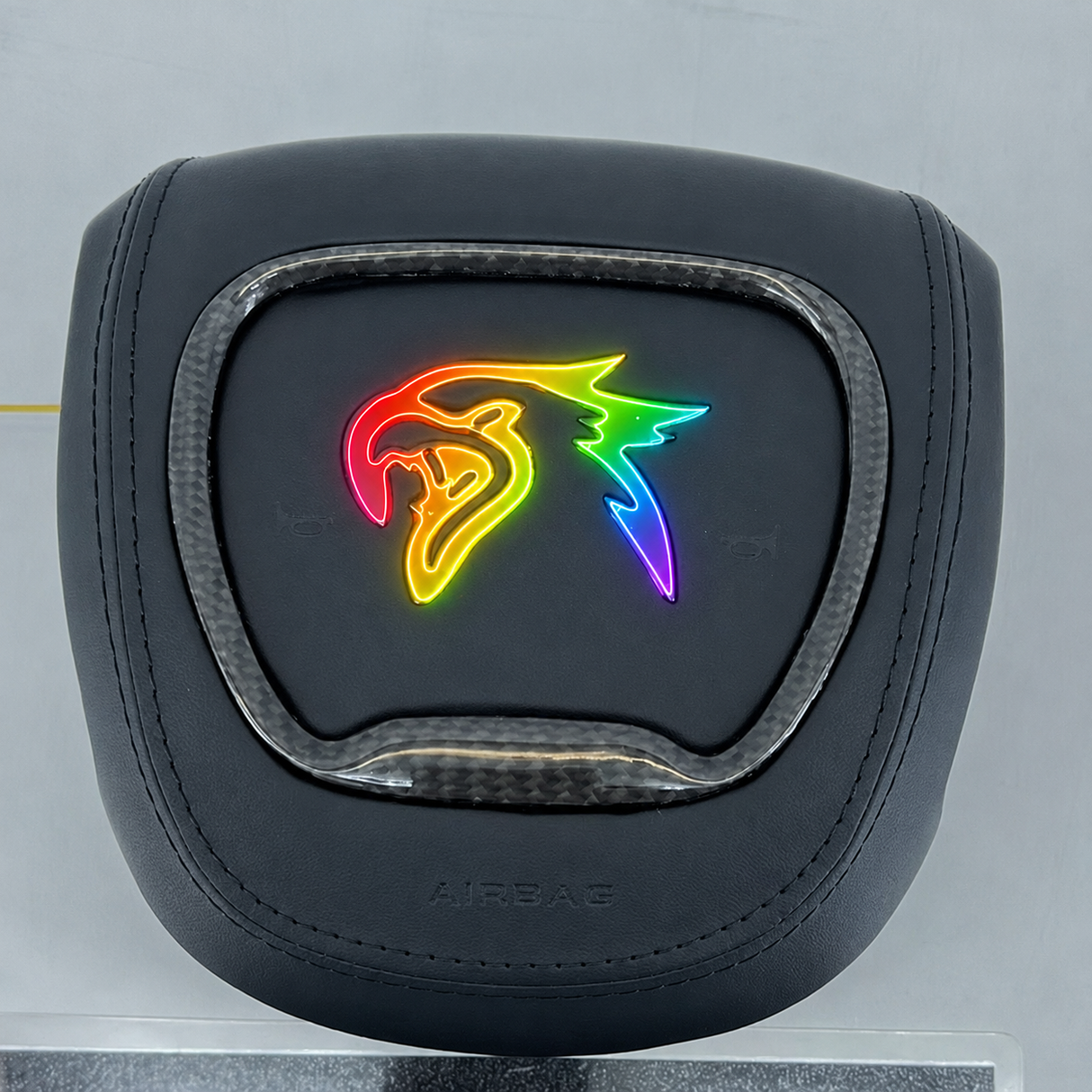Jeep Trackhawk RGB LED Custom Airbag Cover