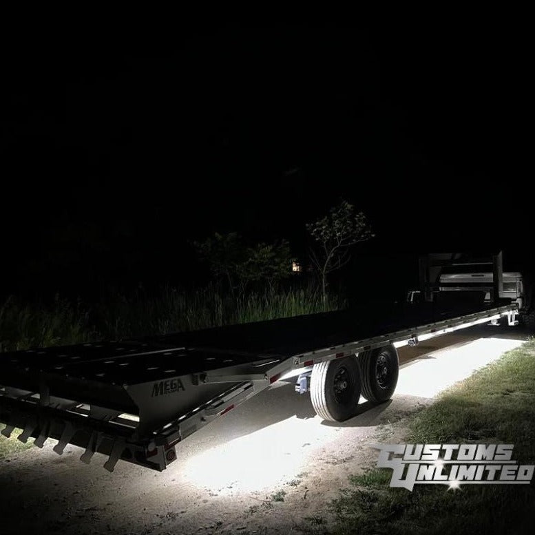 Trailer Underbody RGBW LED Rock Lights Kit (ANY LENGTH) - AutoLEDTech.com