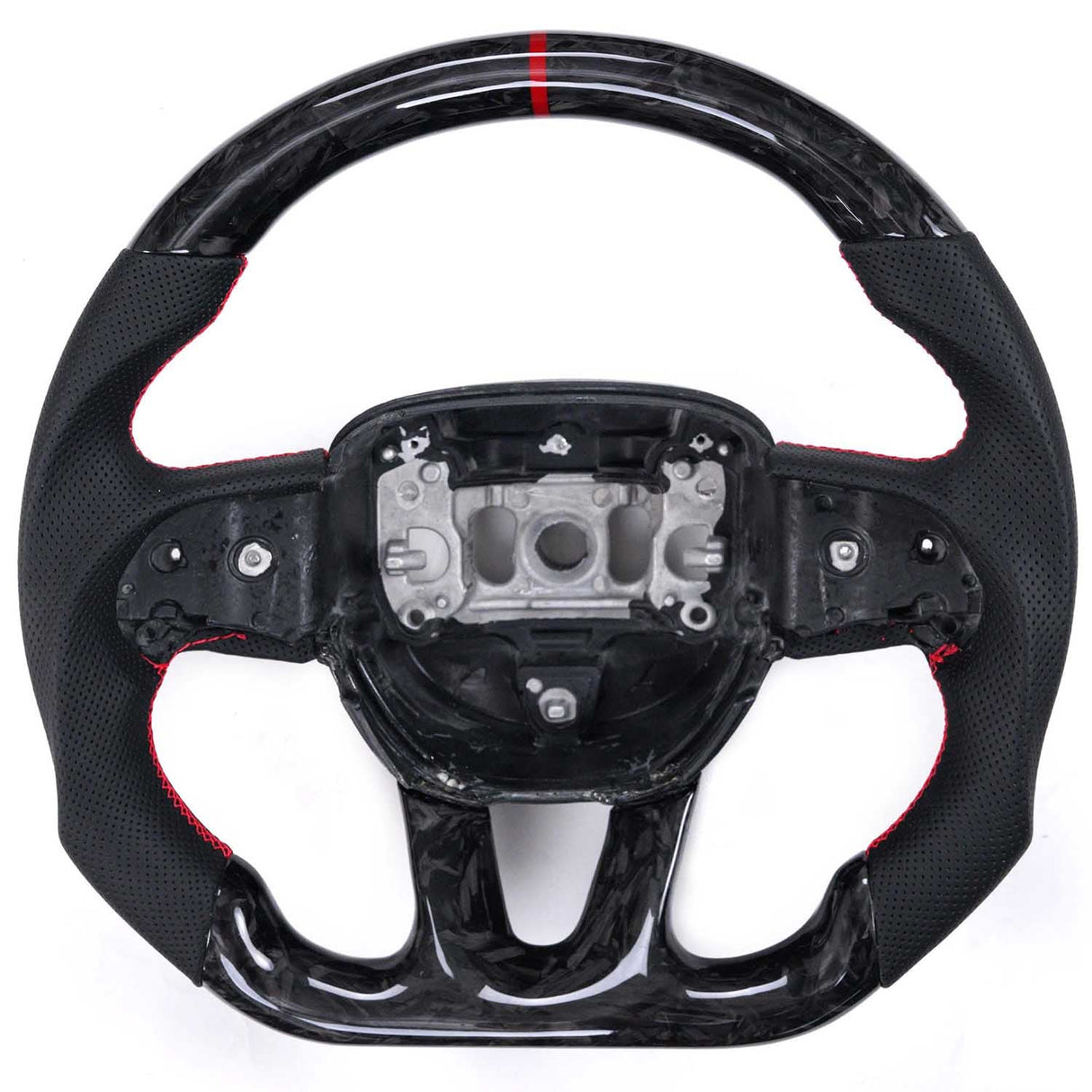 2015-2023 Dodge Charger Custom Carbon Fiber Steering Wheel w/ LED RPM Display LED headlight kit AutoLEDTech Oracle Lighting Trendz Flow Series RGBHaloKits OneUpLighting Morimoto