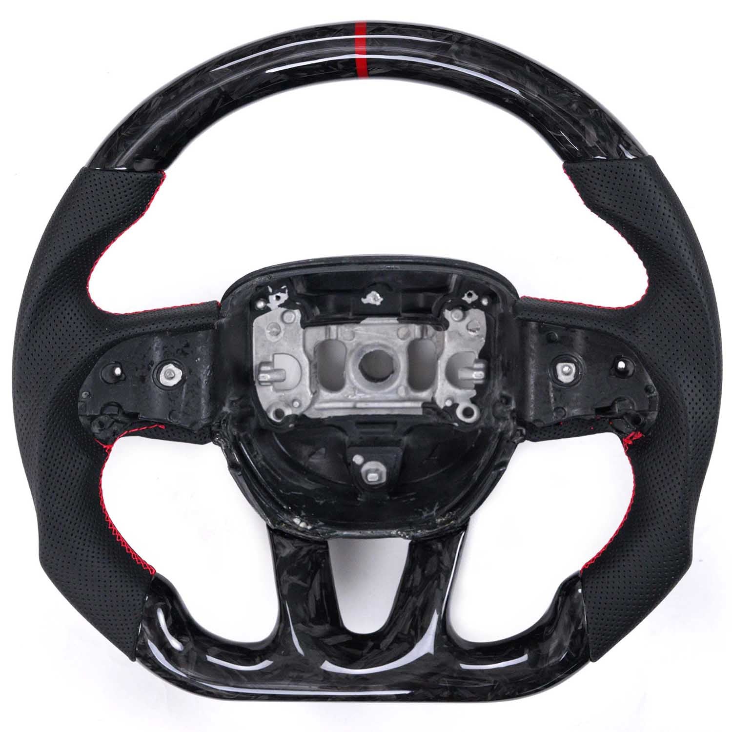 2015-2023 Dodge Charger Custom Carbon Fiber Steering Wheel w/ LED RPM Display LED headlight kit AutoLEDTech Oracle Lighting Trendz Flow Series RGBHaloKits OneUpLighting Morimoto