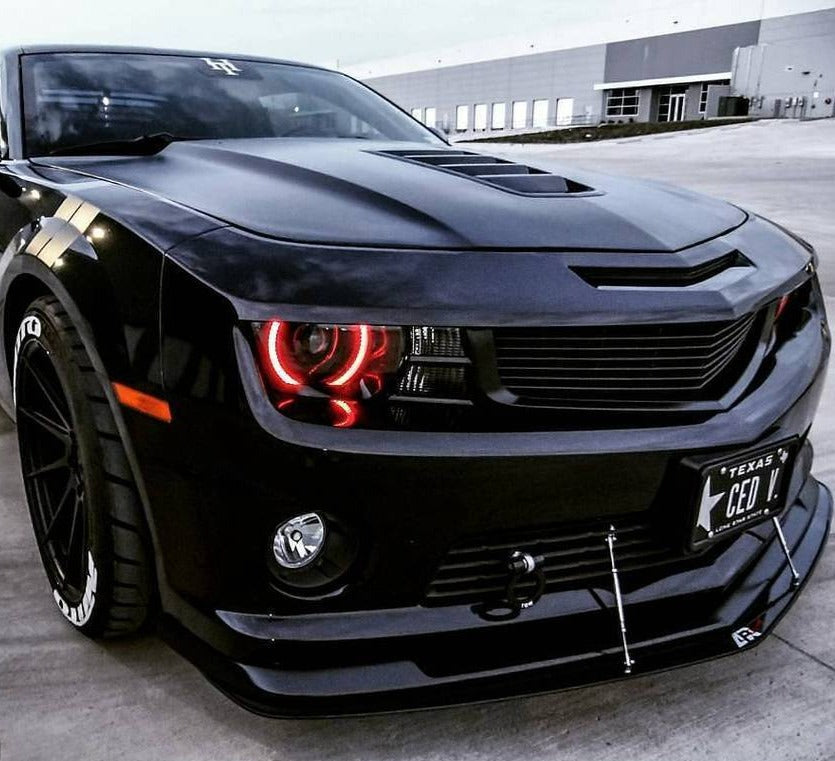 2010-2013 Chevrolet Camaro RGBW +A LED DRL Boards LED headlight kit AutoLEDTech Oracle Lighting Trendz Flow Series RGBHaloKits OneUpLighting Morimoto