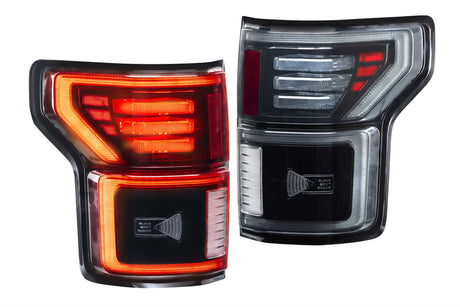 2015-2020 Ford F-150 & Raptor Red/Smoked Full LED Tail Lights - Fits all models LED headlight kit AutoLEDTech Oracle Lighting Trendz Flow Series RGBHaloKits OneUpLighting Morimoto